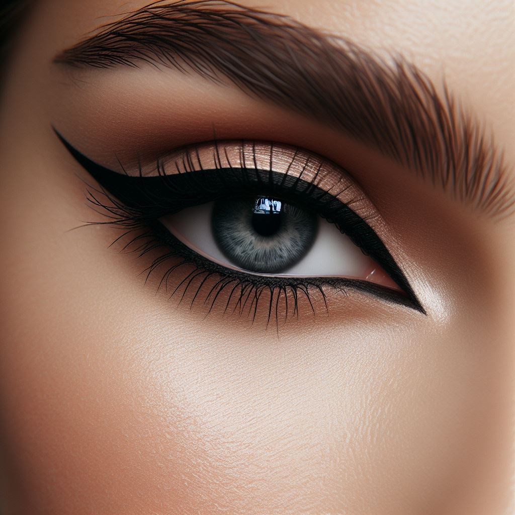 Cómo hacerse el eyeliner en ojos encapotados