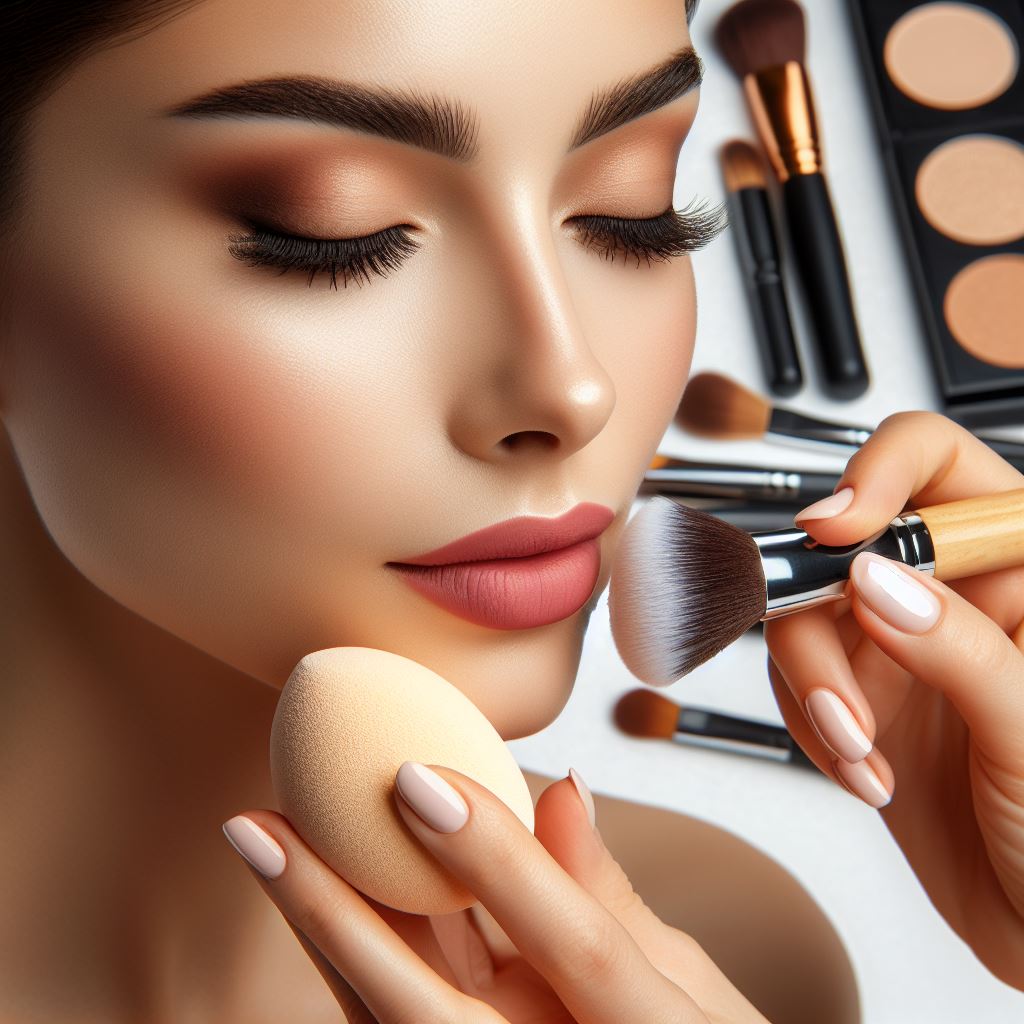 Base de maquillaje, ¿brocha o esponja?